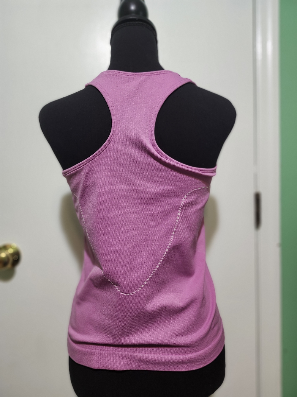 New Balance Pink Racerback Performance Tank - Picture 5 of 7